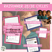 situation-application raisonner rentrée pot paillettes